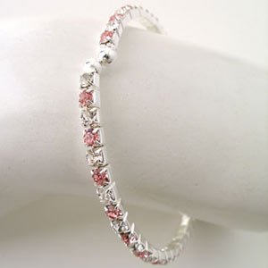 Open End Rhinestone Bangle