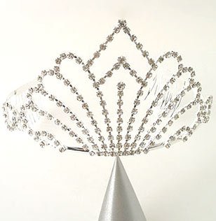 Tiara with Metal Comb Reg $59.99