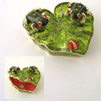 Frog / Ladybug Jewelry Box Reg $54.99