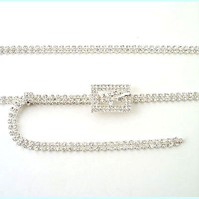 2 Line Rhinestone Belt Reg $79.99