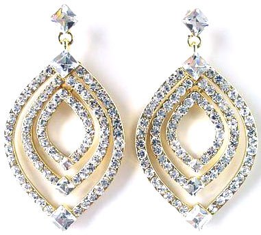 2 Inch Magnificent Victorian Earrings Reg $49.99