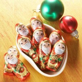 Milk Chocolate Santa Goody Bag