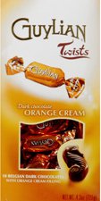 Guylian Chocolate Twist Boxes dark orange cream
