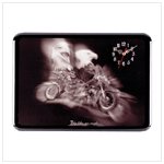 Eagle and Motorcycle Wall Clock