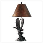 Eagle On Branch Lamp