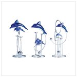 Acrylic Dolphin Swinging Sculptures