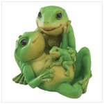 Frog Family Figurine