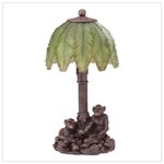 Monkeys and Palm Tree Lamp