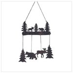 Moose and Bear Wind Chimes