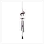 Metal Moose Wind Chime