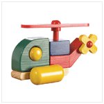 Wood Helicopter Toy
