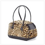 Pet Carrier Leopard Pattern
