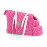 Pink Plush Pet Carrier