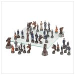 Deluxe Civil War Chess Set