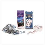 Dominos and Jigsaw Puzzle Twin Pack