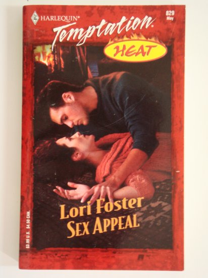 Sex Appeal by Lori Foster Harlequin Temptation Heat No. 829 first edition