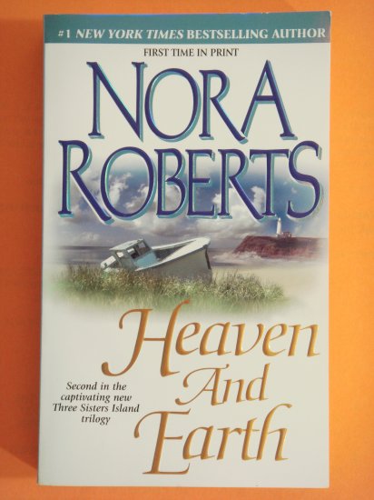 Heaven And Earth by Nora Roberts first edition Three Sisters Island triology book 2
