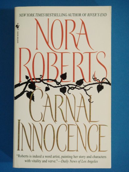 Carnal Innocence by Nora Roberts New York Times Bestselling Author murder mystery romance