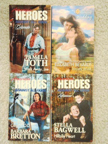 Retro Romance Book Lot 2 Harlequin four novels