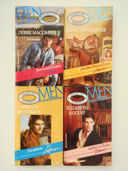Retro Romance Book Lot 1 Silhouette four novels