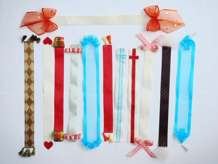 Seven Fantasy, Romance Books and Twelve Ribbon Bookmarks - 1