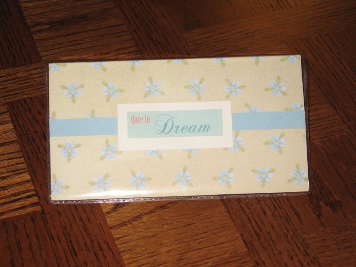 Dare to Dream Checkbook Cover