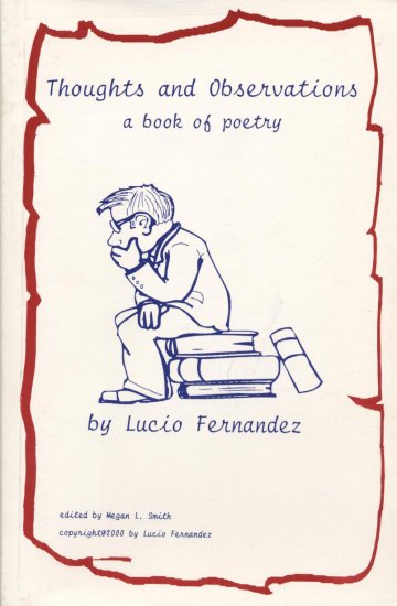 SALE - Thoughts and Observations: A Book of Poetry