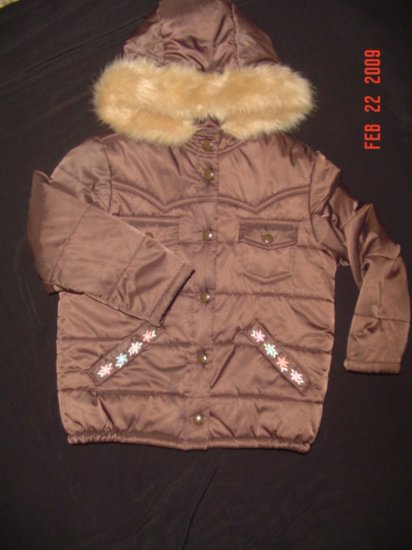 NWOT~GYMBOREE~PARK CITY LUXE~ JACKET~COAT~PUFF~SZ 6