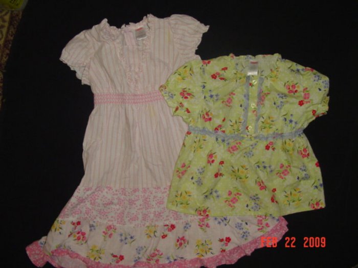 GYEMBOREE~EASTER~LOVE IS IN THE AIR~TOP SZ 6~DRESS SZ 5~SPRING