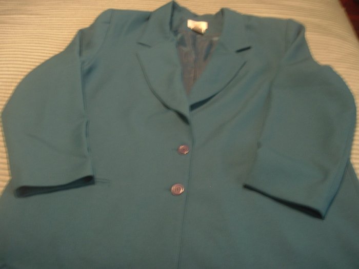 Graff California Wear-Jacket-Teal SZ 18