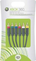 XBOX 360 high definition hd av cable by microsoft