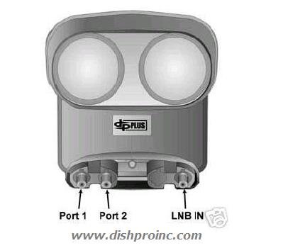 DISH NETWORK Dishpro Plus Twin Lnb! Dpplus! NEW!