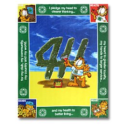4H Club Garfield Panel