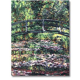 Monet Water Lillies Panel