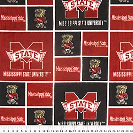Mississippi State University Bulldogs 72x60