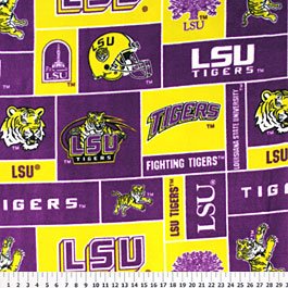 Louisiana State University Tigers 36x60