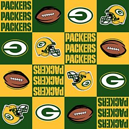 NFL Green Bay Packers Yellow Football 72x60