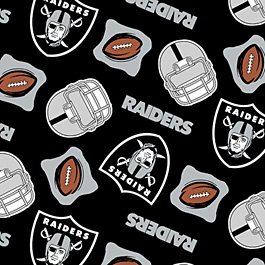 NFL Oakland Raiders Football 72x60