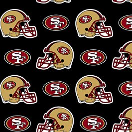 NFL San Francisco 49ers Football 72x60