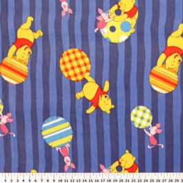 Pooh, Dots, and Stitches 72x60