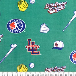 Little League Baseball Allover 72x60