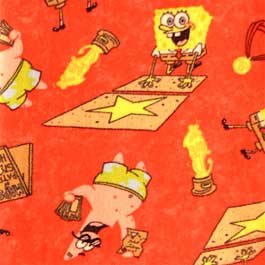 Sponge Bob Hall Of Fame 72x60