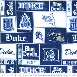 Duke University Blue Devils 72x60
