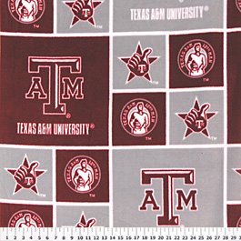 Texas A&M University Aggies 72x60