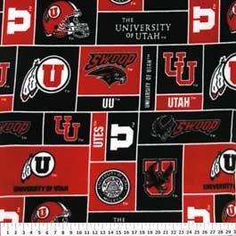 University of Utah Red Tailed Hawks 36x60