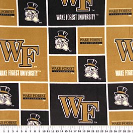 Wake Forest University Demon Deacons 72x60