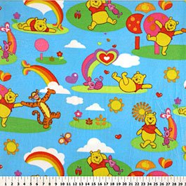 Winnie the Pooh Rainbow Scenic 36x60