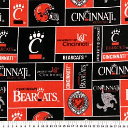 Cincinnati Bear Cats Allover 72x60