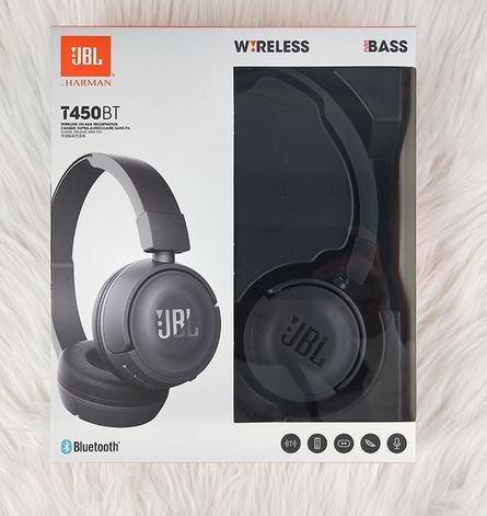 JBl T450BT Wireless Bluetooth Noise Reduction Headphones Earphone