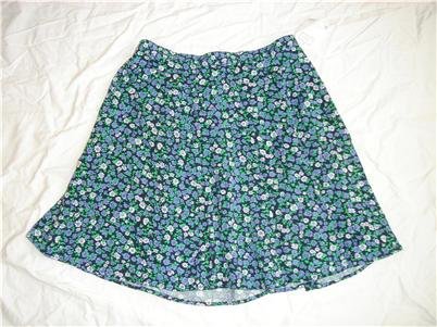NWT Bentley Floral Flouncy Skirt Large 12 14 NEW